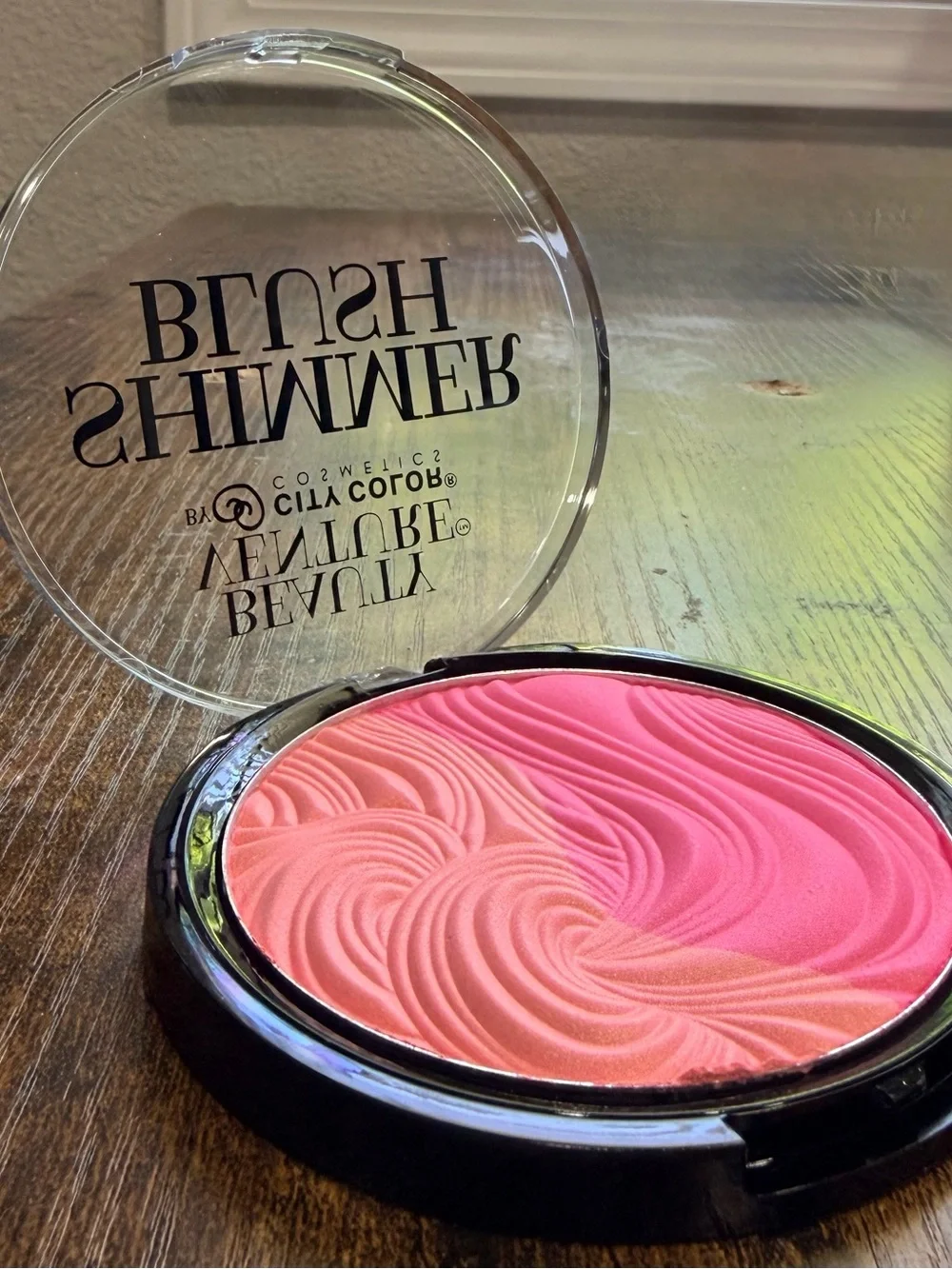City Color Dual-Tone Pink Shimmer Blush